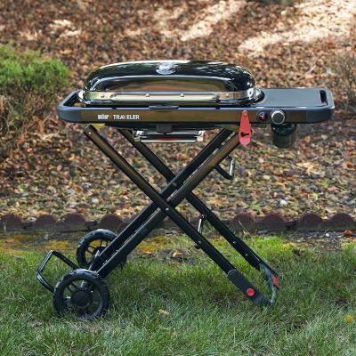 Weber Traveler Portable Liquid Propane Gas Grill - 1501740