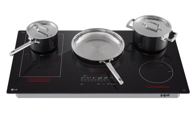 36" LG Induction Cooktop with 5 Element 5.0kW UltraHeat and Smart - CBIH3617BE