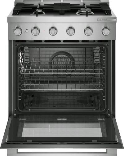 30" Bosch 500 Series Gas Freestanding Range in Stainless Steel - HGS5057UC