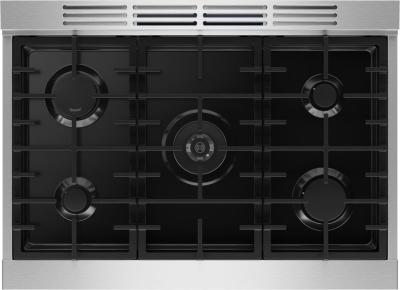 36" Bosch 500 Series Gas Freestanding Range in Stainless Steel - HGS5657UC