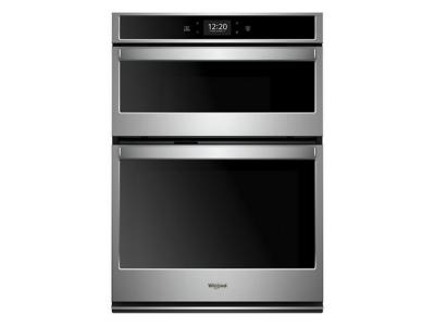 27" Whirlpool 5.7 Cu. Ft. Smart Combination Wall Oven With Touchscreen - WOC75EC7HS