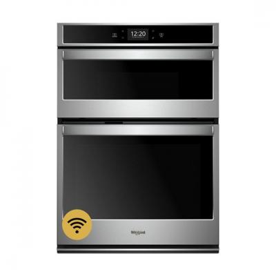 27" Whirlpool 5.7 Cu. Ft. Smart Combination Wall Oven With Touchscreen - WOC75EC7HS