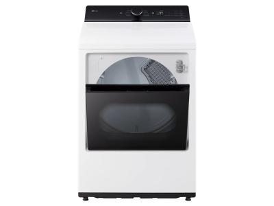 27" LG Top Load Washer and Electric Dryer - WT8405CW-DLE8400WE