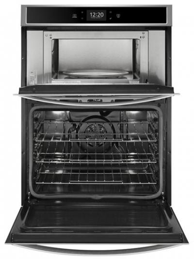 27" Whirlpool 5.7 Cu. Ft. Smart Combination Wall Oven With Touchscreen - WOC75EC7HS