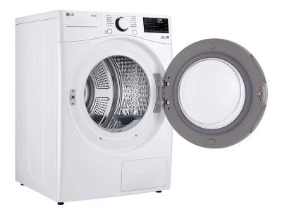 27" LG 5.2 cu. ft Front Load Smart Washer and 7.8 Cu. Ft. Dryer - WM3600HWA-DLHC3602W