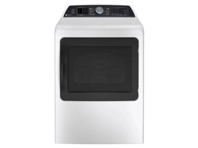 GE Profile 6.2 Cu. Ft. Top Load Washer and 7.3 Cu. Ft. Electric Dryer - PTW705BSTWS-PTD70EBMTWS