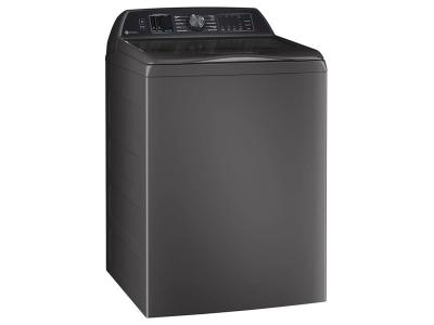 27" GE Profile 6.2 Cu. Ft. Washer and 7.4 Cu. Ft. Smart Electric Dryer - PTW700BPTDG-PTD70EBMTDG