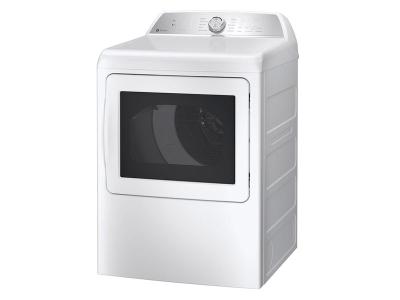 27" GE Profile Top Load Washer and Electric Dryer - PTW600BSRWS-PTD60EBMRWS