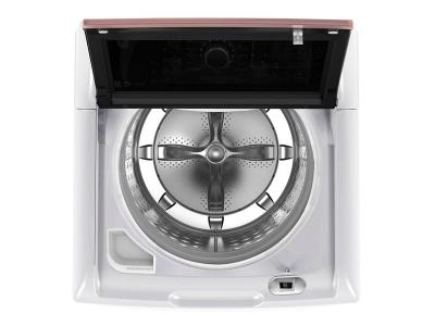 27" GE 5.3 Cu. Ft. Top Load Washer and 7.4 Cu. Ft. Top Load Electric Dryer - GTW690BMYWR-GTD69EBPYWR