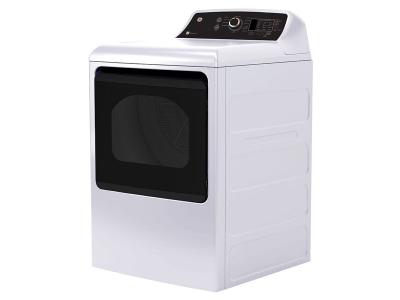 27" GE 5.3 Cu. Ft. Top Load Washer and 7.4 Cu. Ft. Top Load Electric Dryer - GTW690BMYWR-GTD69EBPYWR