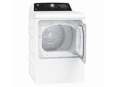 27" GE 5.3 Cu. Ft. Top Load Washer and 7.4 Cu. Ft. Top Load Gas Dryer - GTW681BMRWS-GTD68GBMRWS