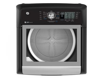 27" GE 5.3 Cu. Ft. Top Load Washer and 7.4 Cu. Ft. Top Load Electric Dryer - GTW681BMRDG-GTD68EBMRDG