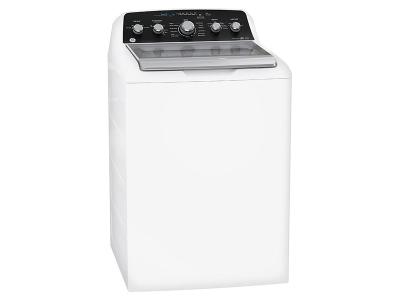 27" GE 4.9 Cu. Ft. Top Load Washer and 7.2 Cu. Ft. Top Load Gas Dryer - GTW491BMRWS-GTD49GBMRWS