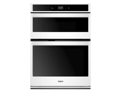 30" Whirlpool 6.4 Cu. Ft. Smart Combination Wall Oven With Touchscreen - WOC54EC0HW