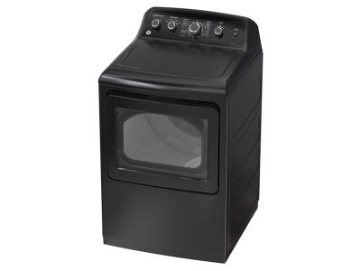 27" GE 7.2 Cu. Ft. Top Load Electric Dryer and 4.9 Cu. Ft. Top Load Washer - GTD49EBMRDG-GTW491BMRDG