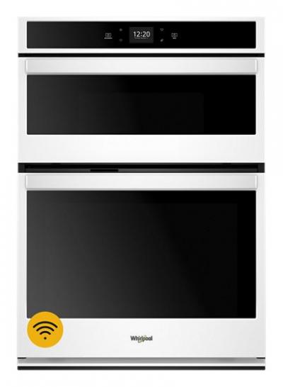 30" Whirlpool 6.4 Cu. Ft. Smart Combination Wall Oven With Touchscreen - WOC54EC0HW