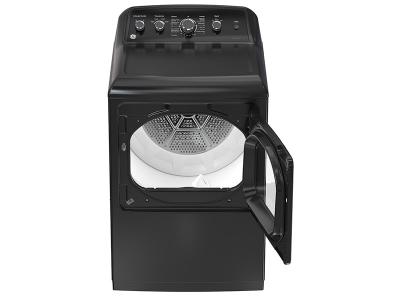 27" GE 7.2 Cu. Ft. Top Load Electric Dryer and 4.9 Cu. Ft. Top Load Washer - GTD49EBMRDG-GTW491BMRDG