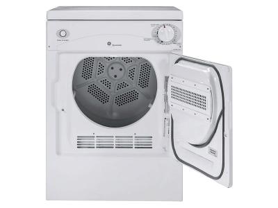 24" GE Portable Washer and Portable Compact Dryer - GNW128PSMWW-PSKP333EBWW