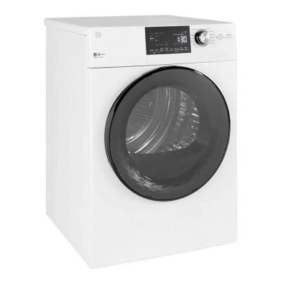 GE 2.8 Cu. Ft. Capacity Stainless Steel Drum Frontload Washer and 4.1 Cu. Ft. Front Load Electric Dryer - GFW148SSMWW-GFD14JSINWW