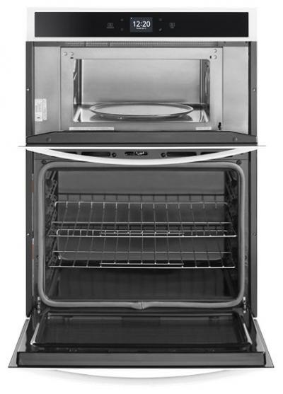 30" Whirlpool 6.4 Cu. Ft. Smart Combination Wall Oven With Touchscreen - WOC54EC0HW