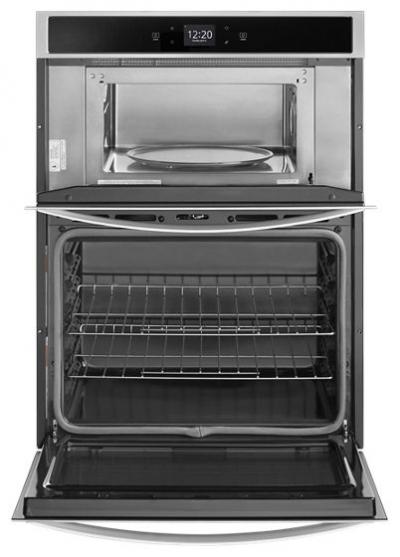 30" Whirlpool 6.4 Cu. Ft. Smart Combination Wall Oven With Touchscreen - WOC54EC0HS