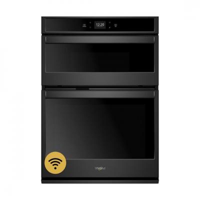 27" Whirlpool 5.7 Cu. Ft. Smart Combination Wall Oven With Touchscreen - WOC54EC7HB