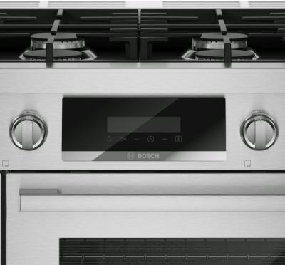 48" Bosch 800 Series Dual Fuel Freestanding Range in Stainless Steel - HDS8857UC