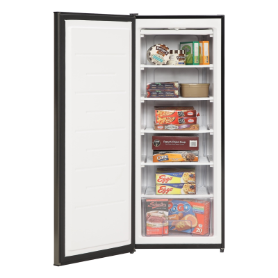 21" Marathon 6.5 Cu. Ft. Upright Freezer in Black Steel - MUF65BLS-2