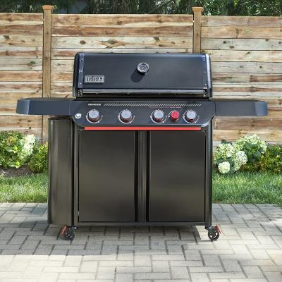 Weber Genesis SP-E-430 Stealth Edition Liquid Propane Gas Grill - 1502282