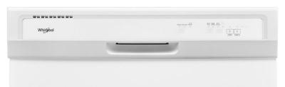 24" Whirlpool Heavy-Duty Dishwasher With 1-Hour Wash Cycle In White - WDF331PAHW