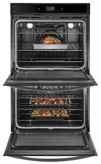 30" Whirlpool 10.0 Cu. Ft. Smart Double Wall Oven With True Convection Cooking - WOD77EC0HV