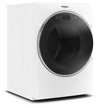 27" Whirlpool 7.4 Cu. Ft. Smart Front Load Electric Dryer - YWED9620HW