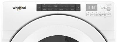 27" Whirlpool 7.4 Cu. Ft. Front Load Gas Dryer With Intiutitive Touch Controls - WGD560LHW
