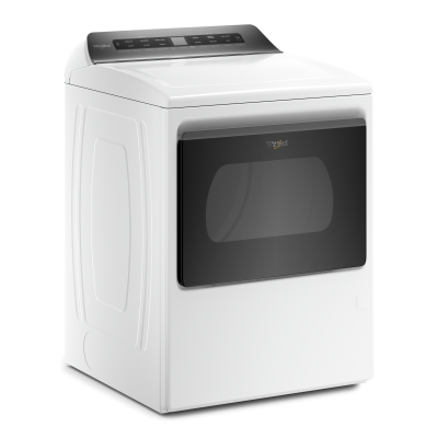 27" Whirlpool 7.4 Cu. Ft. Smart Top Load Gas Dryer - WGD6120HW