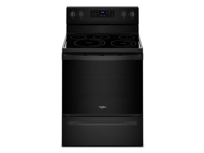 30" Whirlpool 5.3 Cu. Ft. Freestanding Electric Range With Fan Convection Cooking - YWFE550S0HB