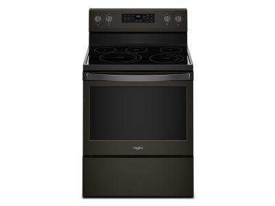 30" Whirlpool 5.3 Cu. Ft. Freestanding Electric Range With Fan Convection Cooking - YWFE550S0HV