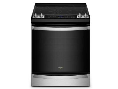 30" Whirlpool 6.4 Cu. Ft. Electric 7-in-1 Air Fry Oven - YWEE745H0LZ