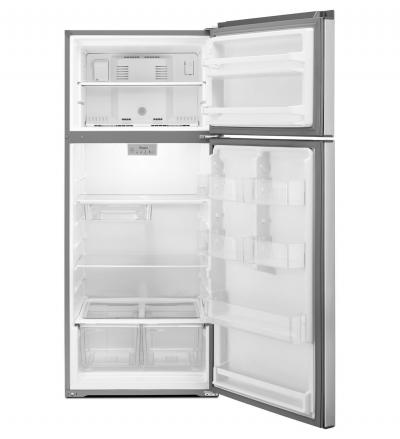 28" Whirlpool 18 Cu. Ft. Refrigerator Compatible With The EZ Connect Icemaker Kit - WRT518SZFB