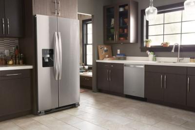 36" Whirlpool 25 Cu. Ft. Side-by-Side Refrigerator - WRS335SDHM