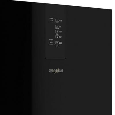 24" Whirlpool 12.9 Cu. Ft. Bottom Freezer Refrigerator In Black - WRB533CZJB