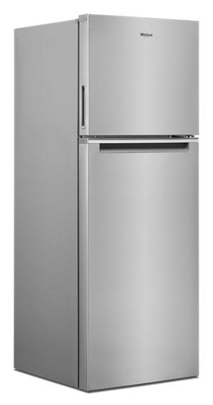 24" Whirlpool 12.9 Cu. Ft. Top Freezer Refrigerator In Fingerprint Resistant Stainless Steel - WRT313CZLZ