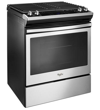 30" Whirlpool 5.0 Cu. Ft. Front Control Gas Range - WEG515S0FS