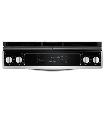 30" Whirlpool 5.0 Cu. Ft. Front Control Gas Range - WEG515S0FS