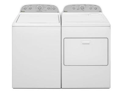 Whirlpool Top Load Washer and 7.0 cu. ft. HE Dryer - WTW5000DW-YWED49STBW