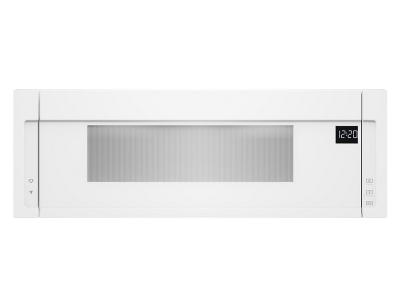 30" Whirlpool 1.1 Cu. Ft. Low Profile Microwave Hood Combination - YWML55011HW