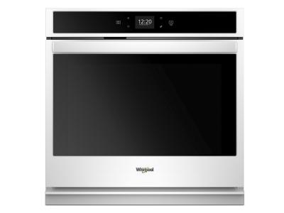 30" Whirlpool 5.0 Cu. Ft. Smart Single Wall Oven With Touchscreen - WOS51EC0HW
