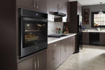 30" Whirlpool 5.0 Cu. Ft. Smart Single Wall Oven With Touchscreen - WOS51EC0HB