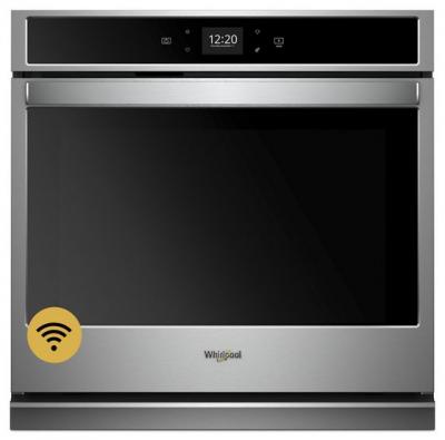 30" Whirlpool 5.0 Cu. Ft. Smart Single Wall Oven With Touchscreen - WOS51EC0HS