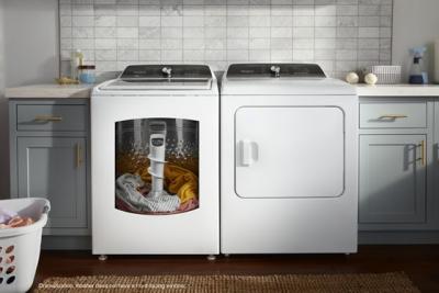 28" Whirlpool Top Load Washer with Removable Agitator - WTW5057LW