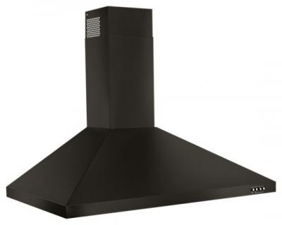 30" Whirlpool Contemporary Black Stainless Wall Mount Range Hood - WVW53UC0HV